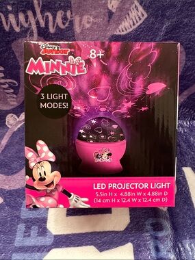 Disney Jr LED projector light -  Minnie Mouse